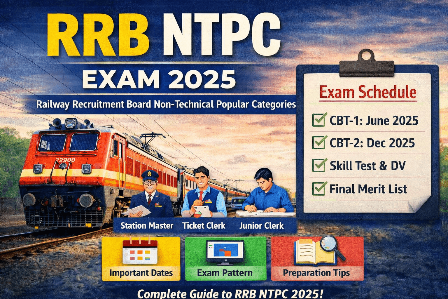 ntpc exam date 2025