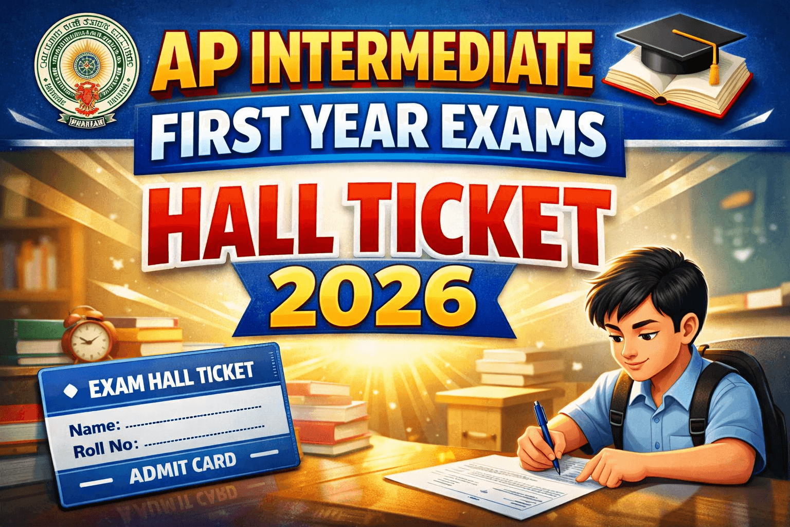 Ap Intermediate First Year Exams Hallticket 2026