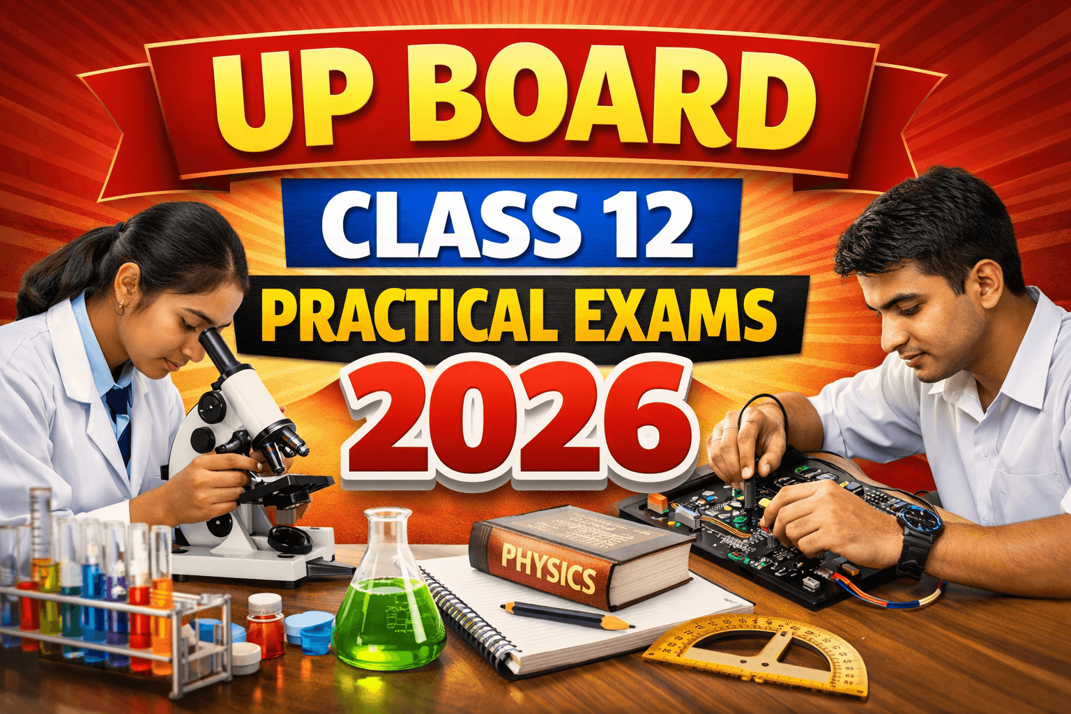 UP Board Class 12 practical exams for 2026