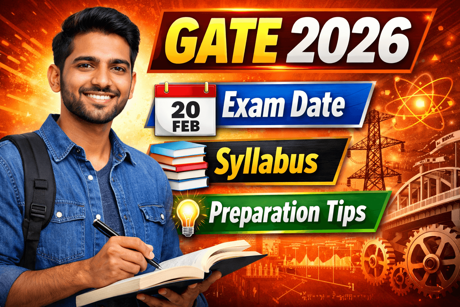 GATE 2026 Exam Date, Syllabus, and Preparation Tips