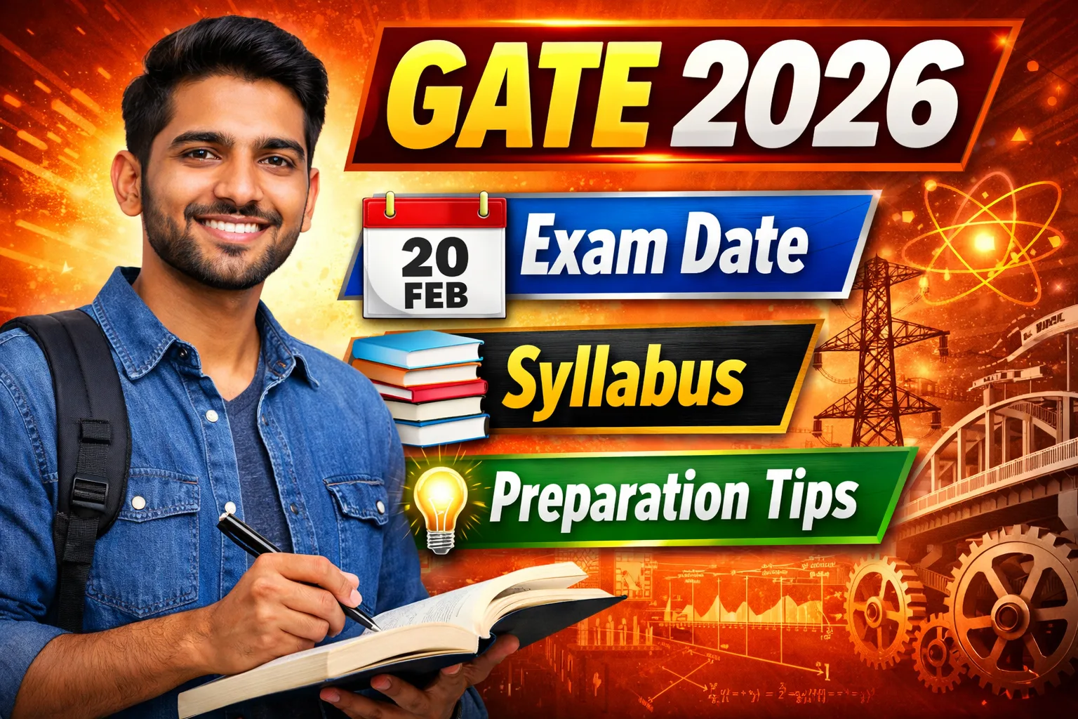 GATE 2026 Exam Date, Syllabus, and Preparation Tips