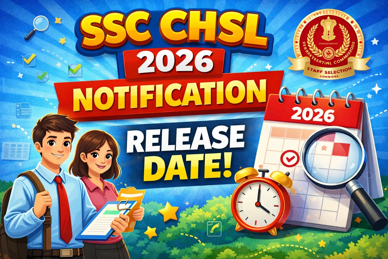 SSC CHSL 2026 Notification Release Date