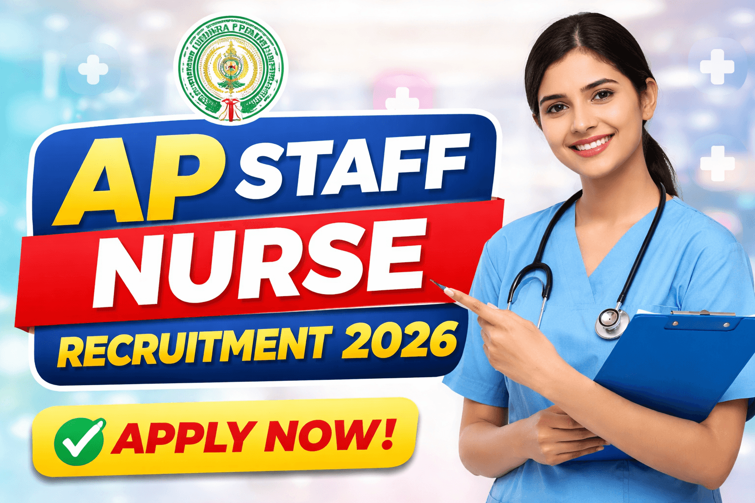 AP Staff Nurse Recruitment 2026 - Apply Now