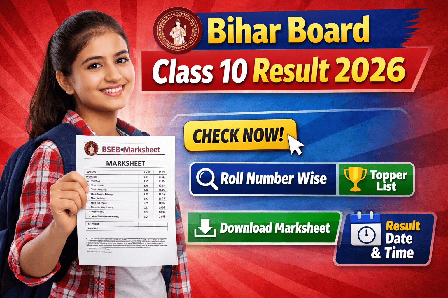 Bihar Board Class 10 Result