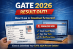 GATE 2026 Result OUT Direct Link