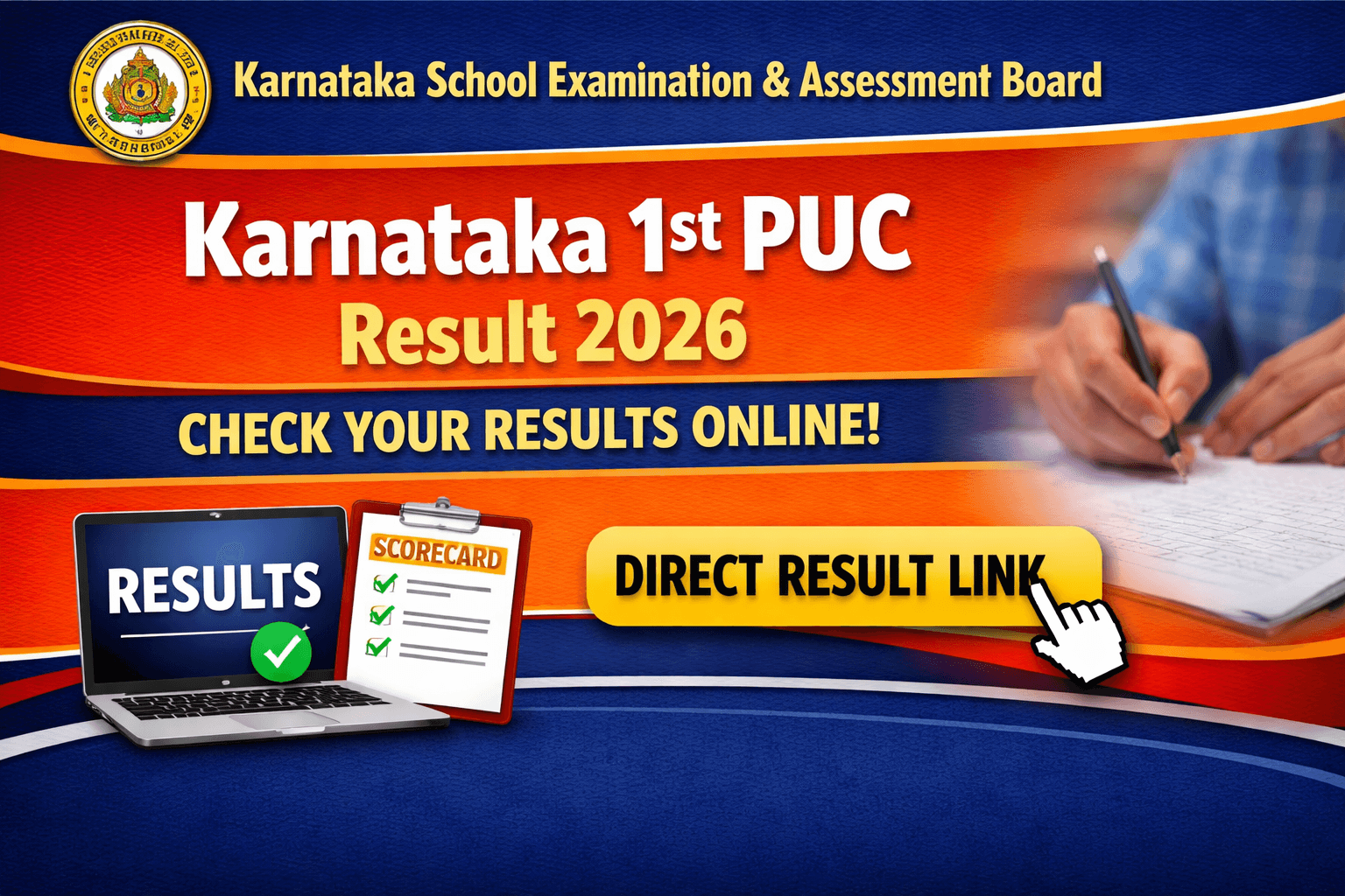 Karnataka 1st PUC Result