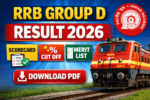 RRB Group D Result