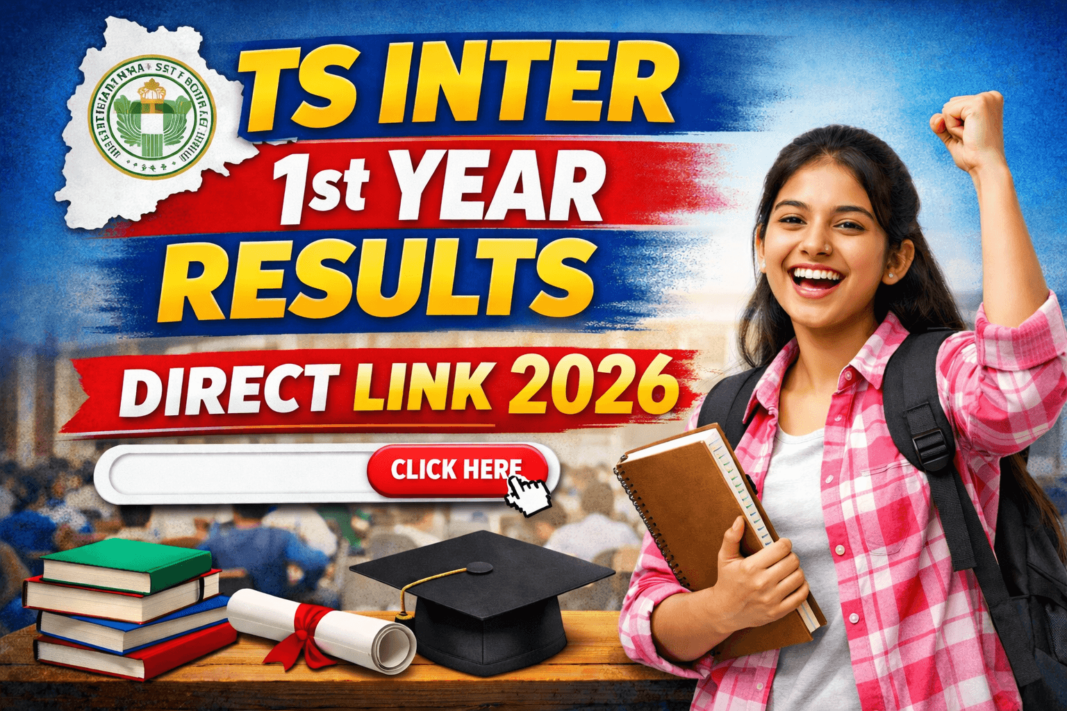 TS Inter 1st Year 2026 Results Direct Link