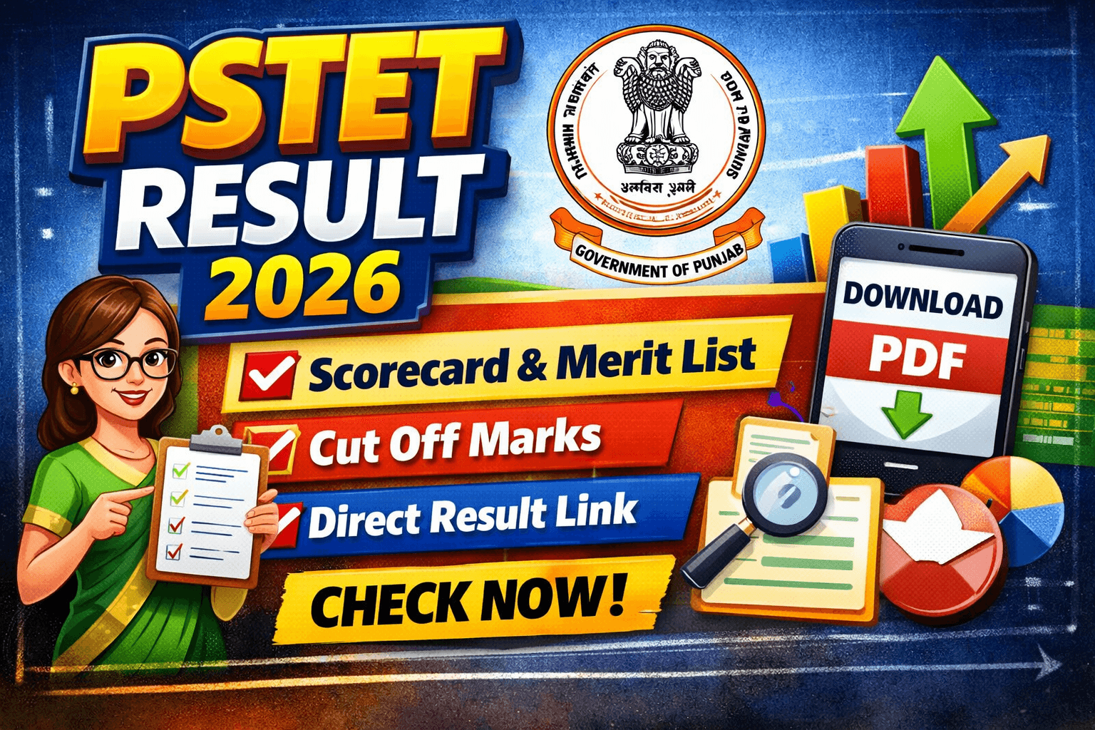 PSTET result 2026